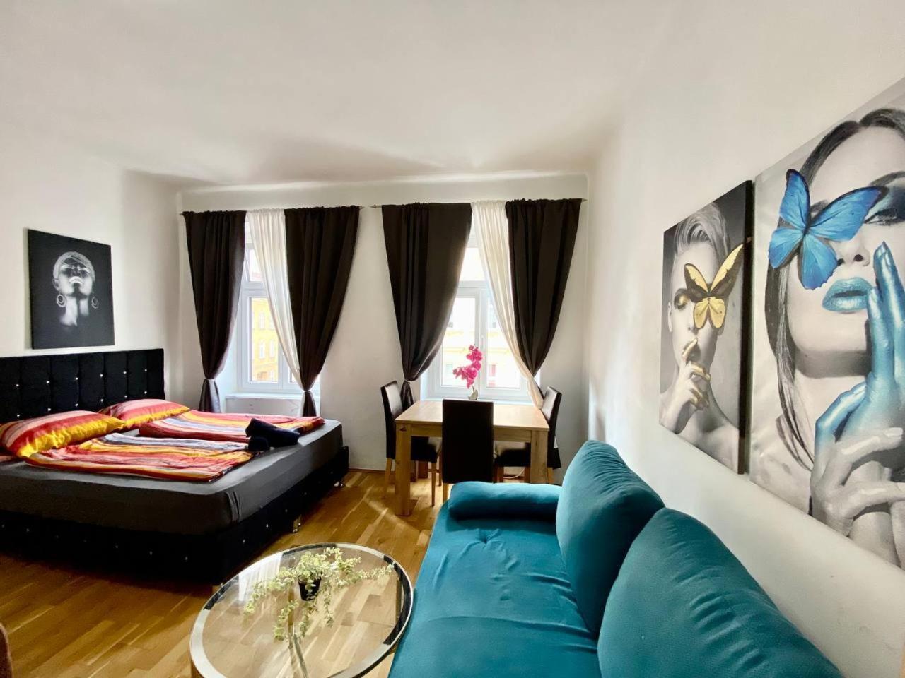 Apartmán Deluxe Studio In Josefstaedter Strasse Area Vídeň Exteriér fotografie